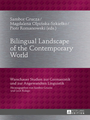 cover image of Bilingual Landscape of the Contemporary World